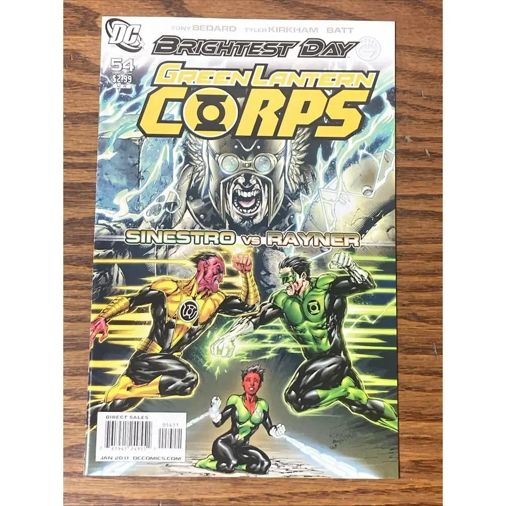 Brightest Day Green Lantern Corps : Sinestro Vs Rayner (Sealed-2011)